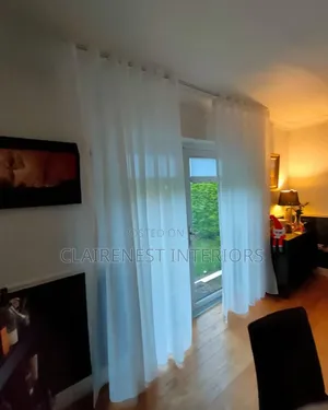Give Your Living Space a Polished Appearance. With White Curtains