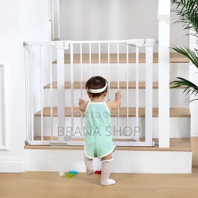 SmartFit 83cm Pressure-Mounted Baby Safety Gate