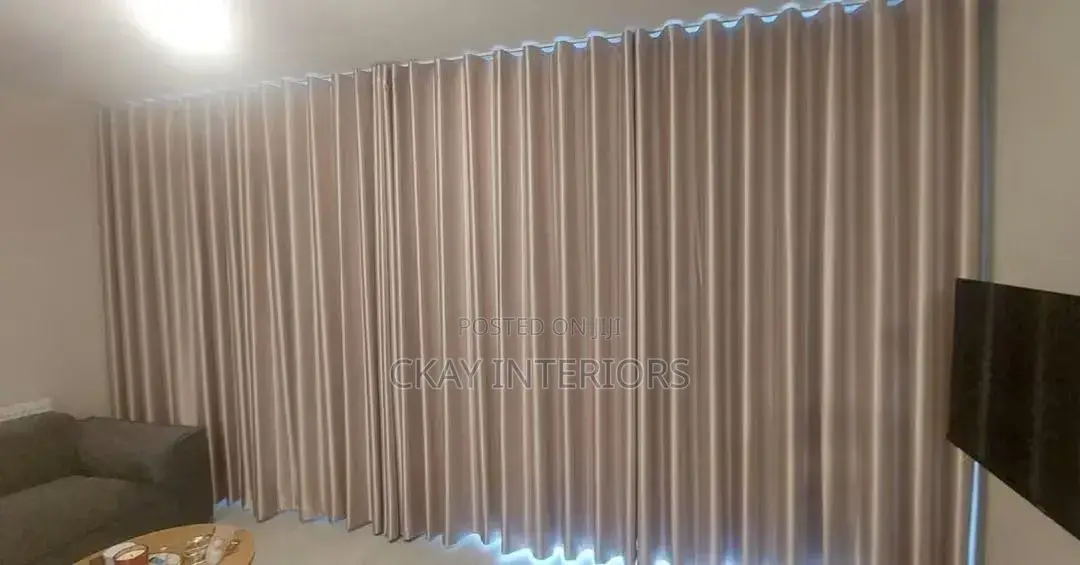 Mid Blackout, Well Stitched Window Curtains