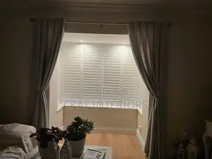 Add a Luxurious Touch to Your Home With Beige and Blue Curtains