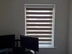 Wide and Small Windows Office Horizontal Roller Blinds