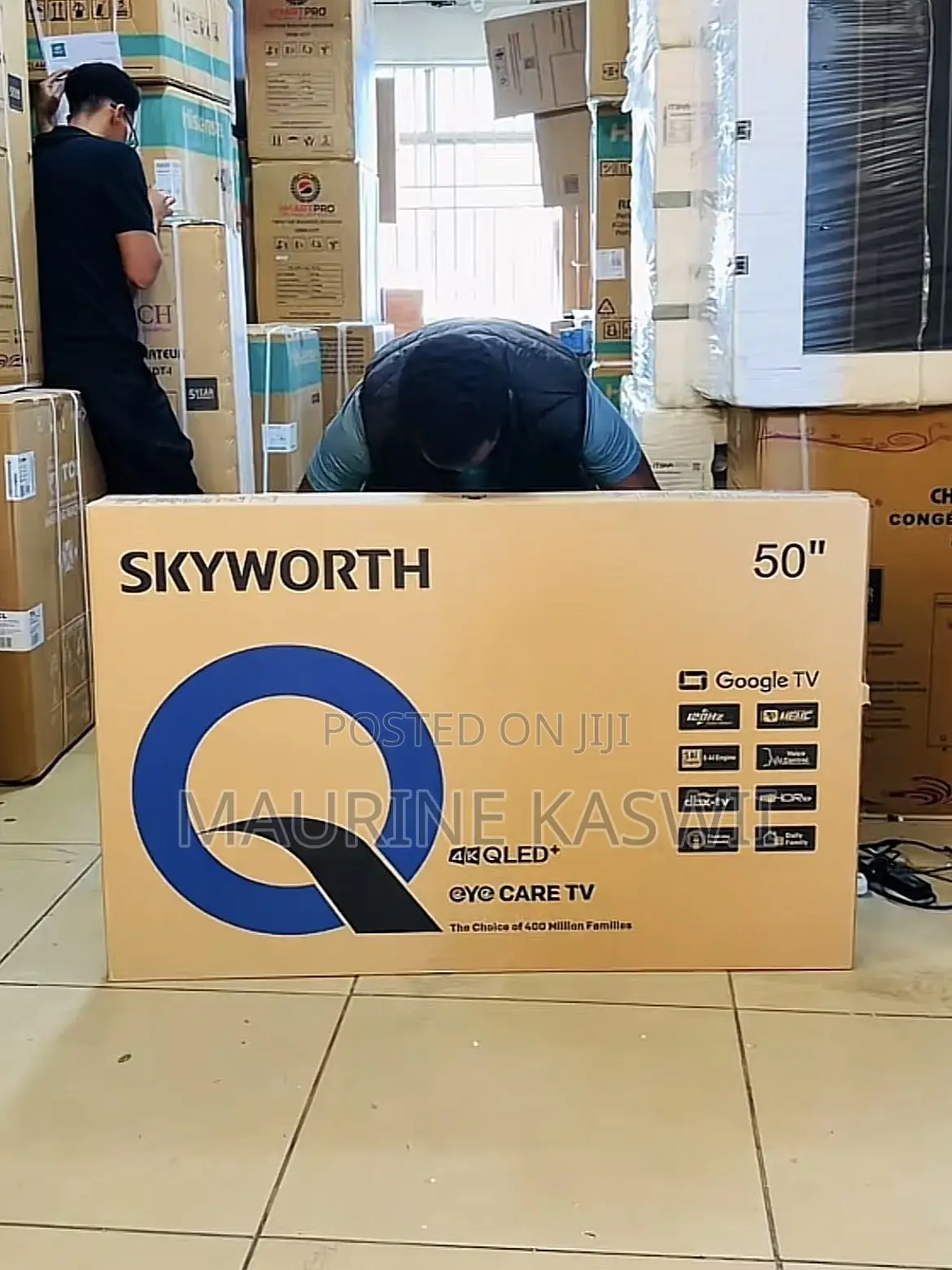 Skyworth 50”q6500 Qled Frameless TV