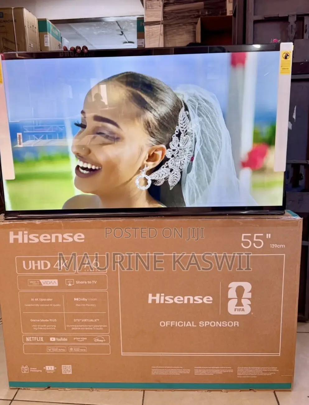 Hisense Smart A6 Series 55 Inch