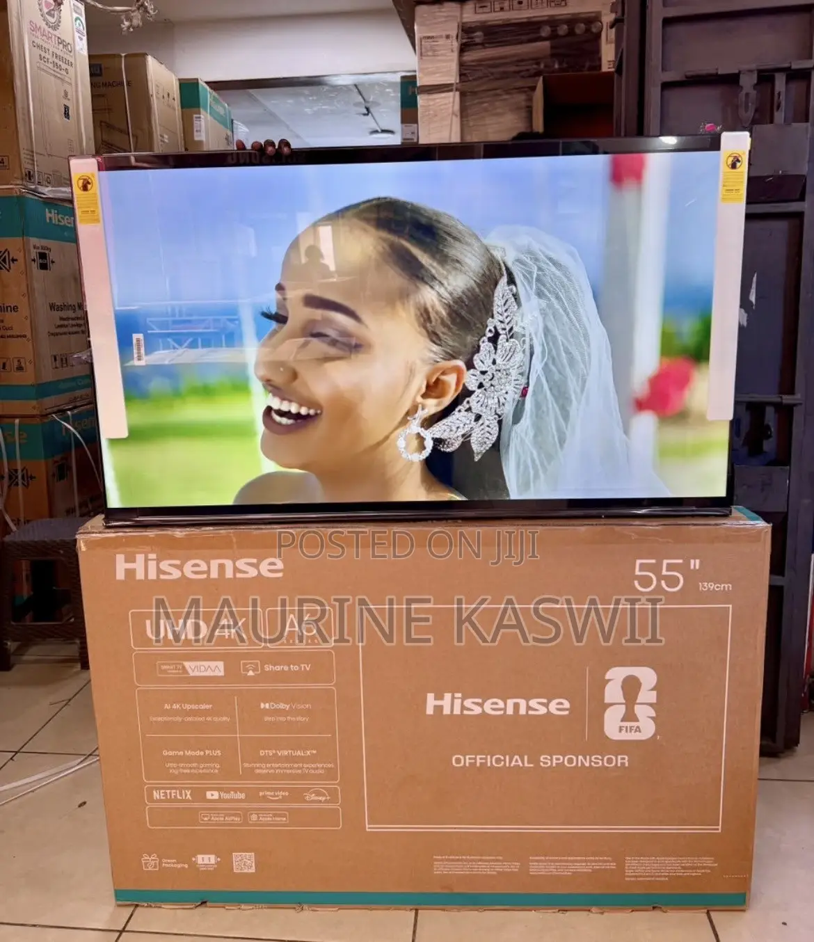 Hisense Smart A6 Series 55 Inch
