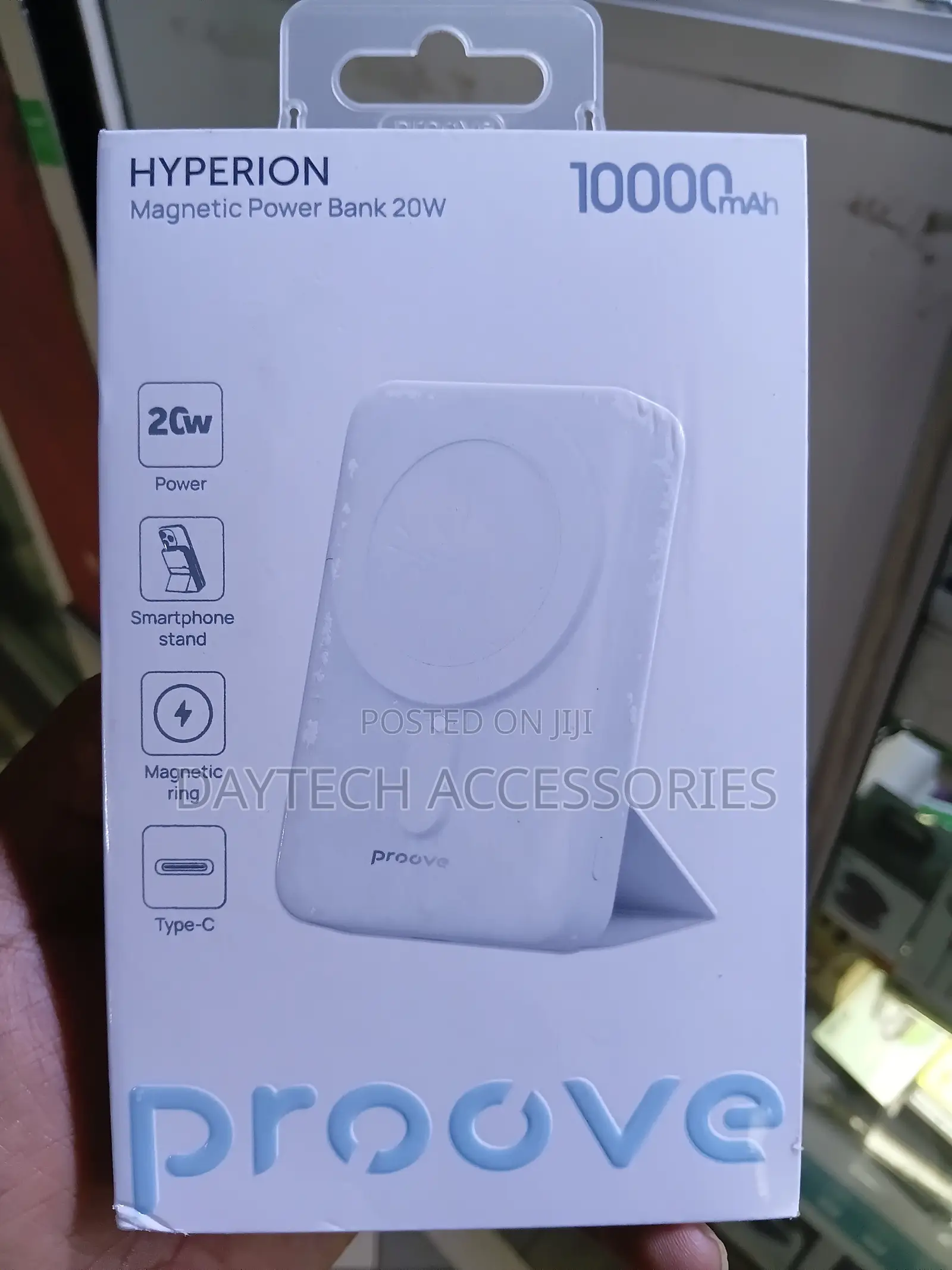 Proove Power Bank Hyperion 20w 10000mah - White