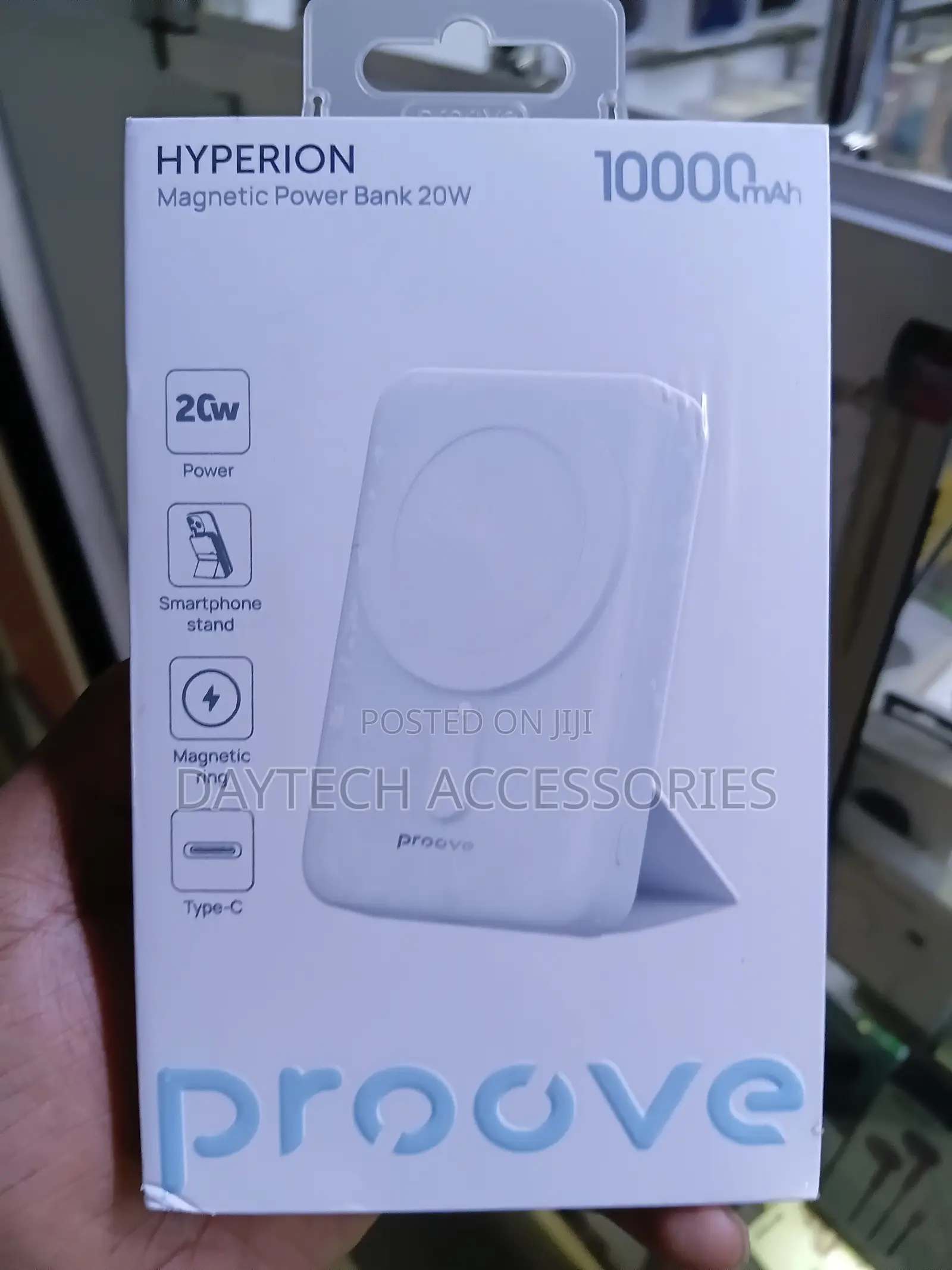Proove Power Bank Hyperion 20w 10000mah - White