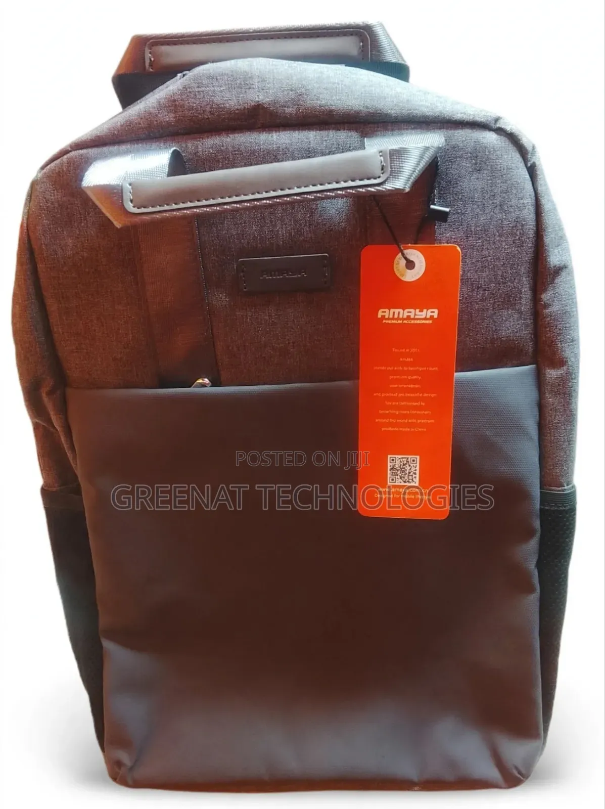 Amaya Executive Backpack Premium Waterproof 15.6 Inch Laptop Original