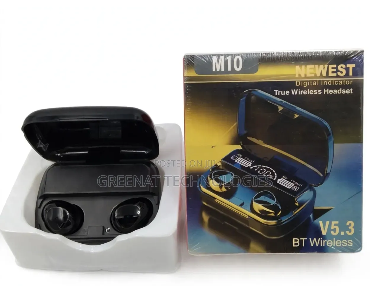M10 Newest True Wireless Headset V5.3 BT Wireless TWS Earbuds