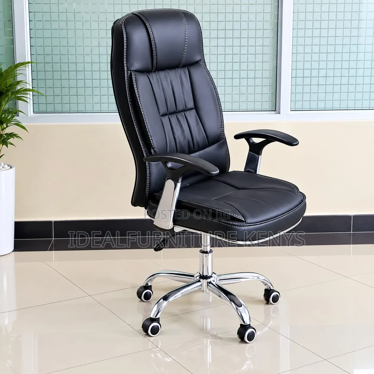 Office Leather Chair - High Back Executive Chair