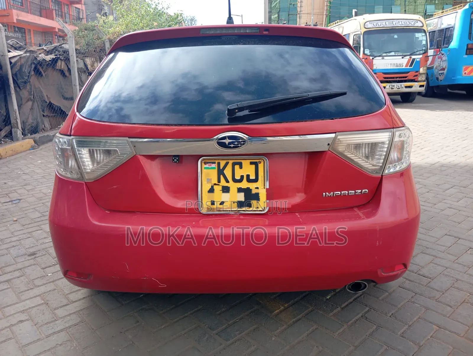 Subaru Impreza 1.5 2009 Red
