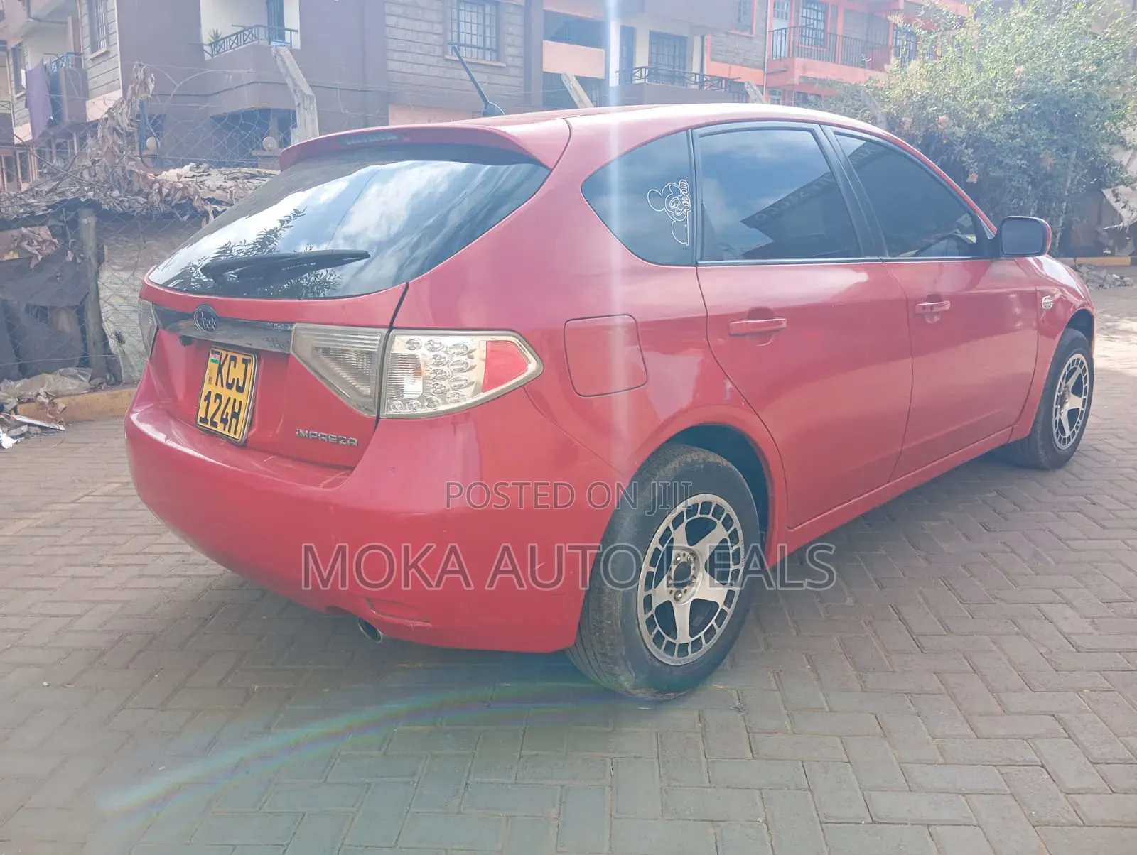 Subaru Impreza 1.5 2009 Red