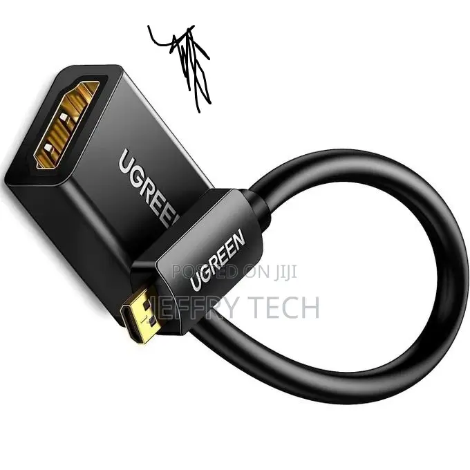 Ugreen Micro HDMI Male to HDMI Female Adapter - 60hz (1YR WRTY)