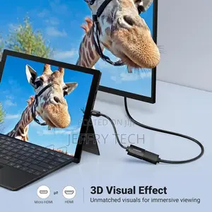 Ugreen Micro HDMI Male to HDMI Female Adapter - 60hz (1YR WRTY)