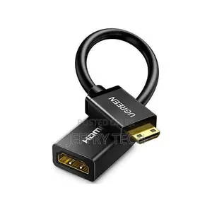 Ugreen Mini HDMI to HDMI Adapter - 60hz Male to Female, Black (1YR