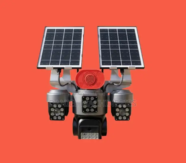 CCTV Solar Camera Dual Panel Sd and Sim Card