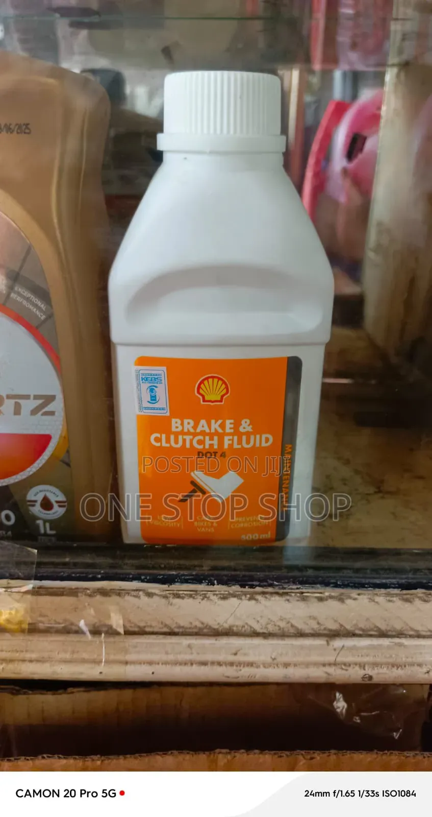 Shell Brake Fluid Used in Automotive Disc/Drum Braking System Clutche