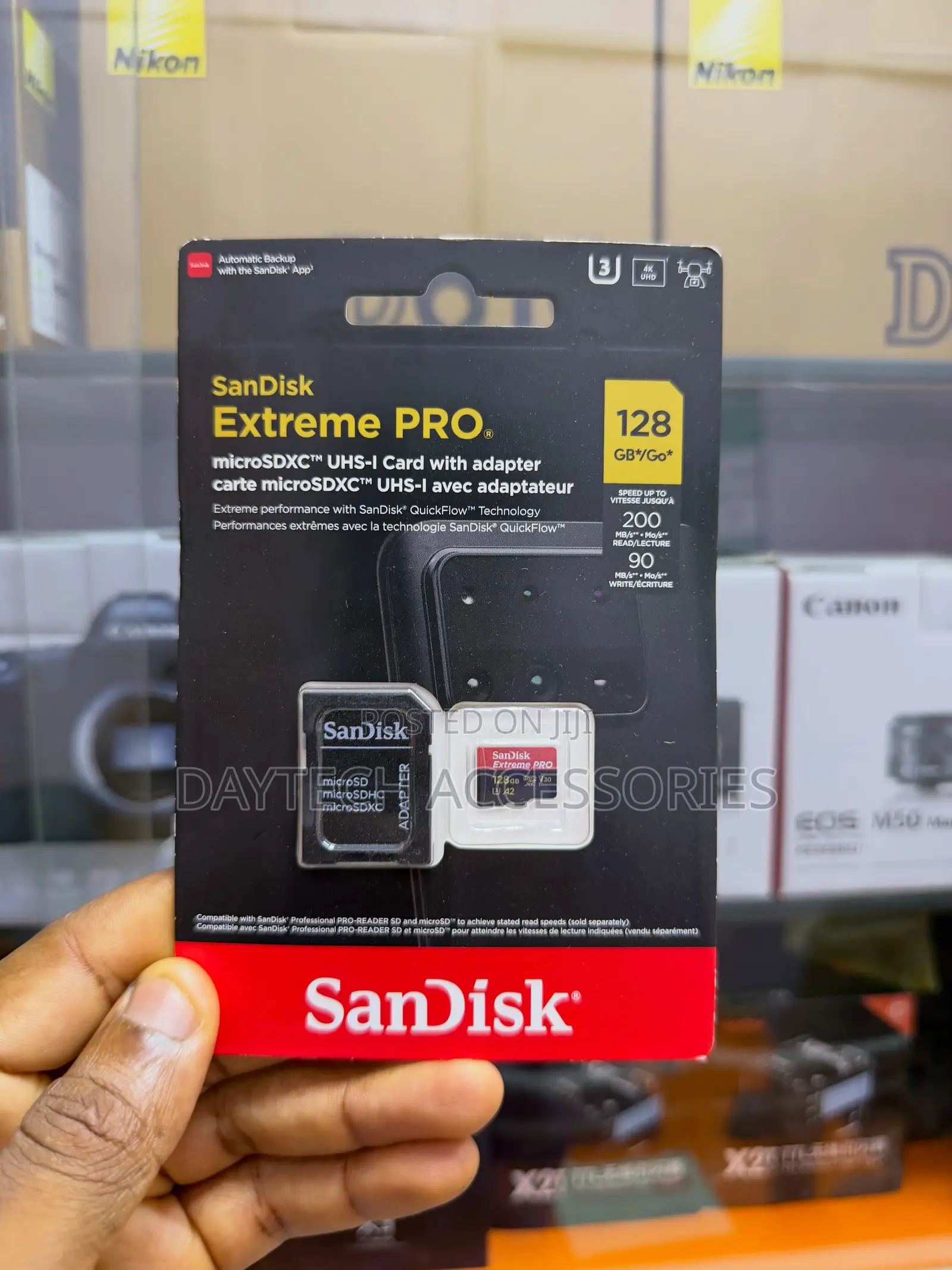 128GB SanDisk Extreme PRO microSDXC UHS-I Memory Card