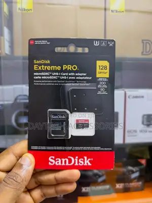 128GB SanDisk Extreme PRO microSDXC UHS-I Memory Card