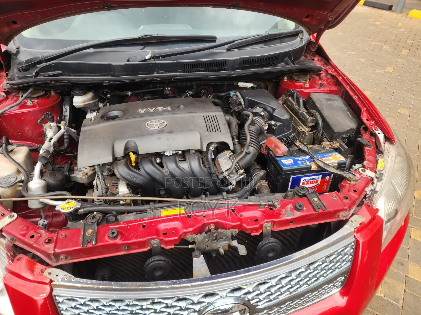Toyota Corolla Fielder 1.5 Petrol FWD 2009 Red
