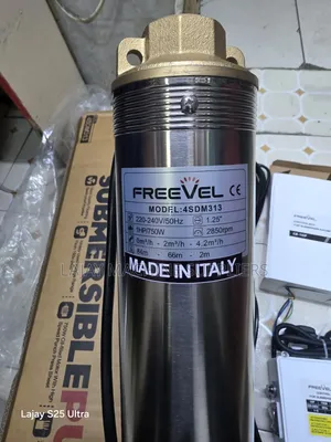 Freevel Model 4SDM313 1 HP (750W) Deep Well Submersible Water Pump