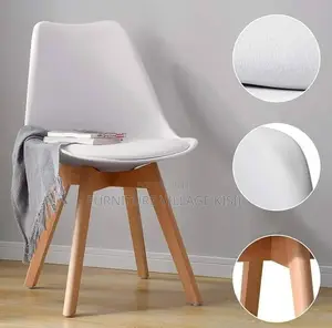 Home Furniture; Uphostrated Padded Eames Dining Chair