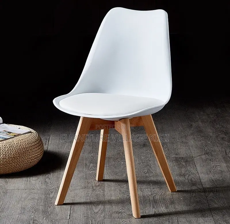 Home Furniture; Uphostrated Padded Eames Dining Chair