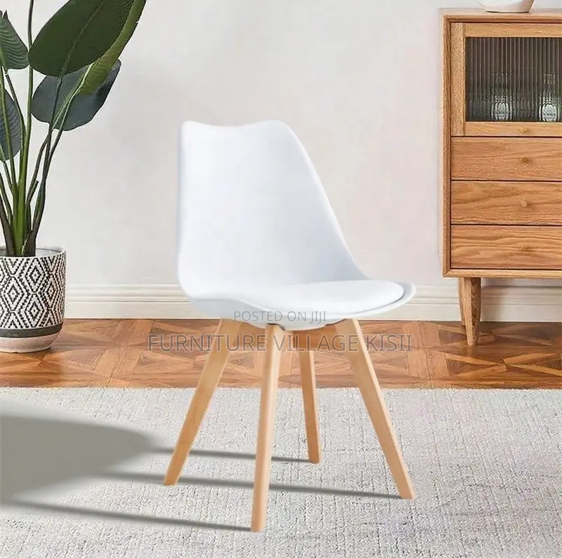 Home Furniture; Uphostrated Padded Eames Dining Chair