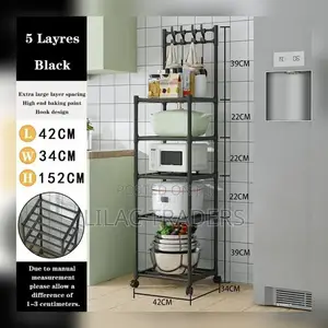 Detachable Metallic Kitchen Rack Pa