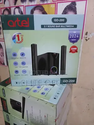 Artel GD-200 2.1CH Bluetooth Sound Bar – 20,000W PMPO
