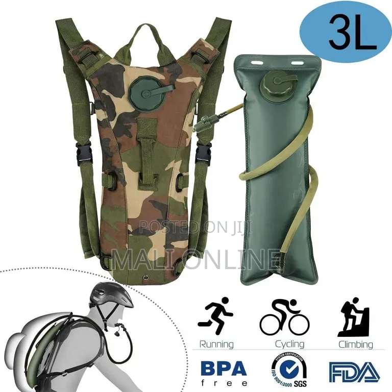 3L Tactical Hydration Pack Backpack