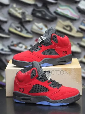 Air Jordan 5 Retro 'Raging Bull' Sneakers