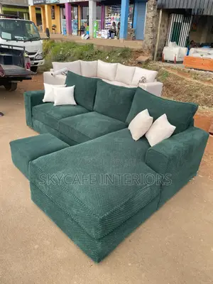 L-Shape Spring Cautioned Seats 5seater