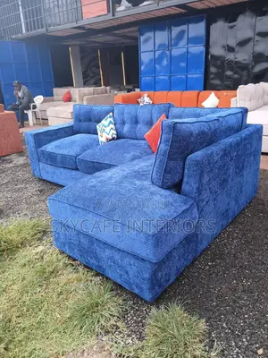 L-Shape Spring Cautioned Seats 5seater