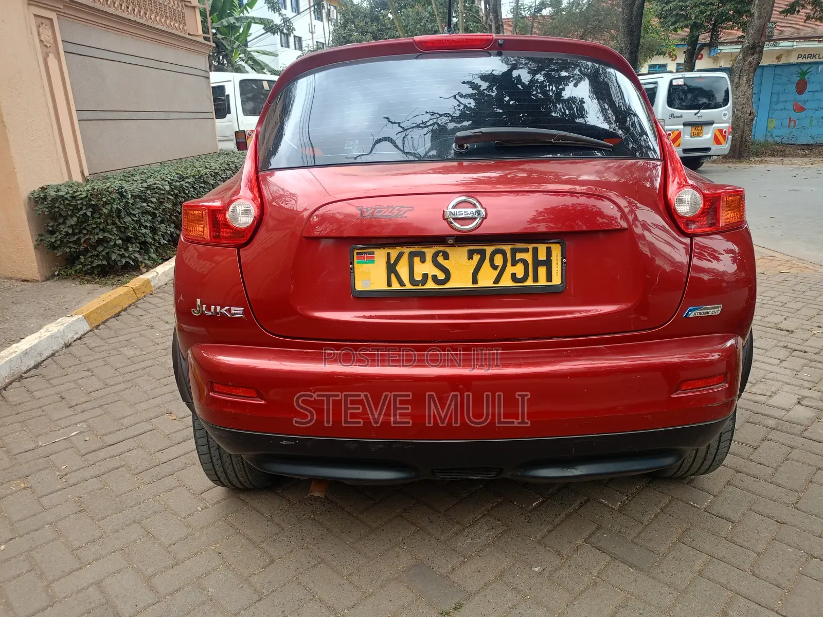 Nissan Juke 2012 Red