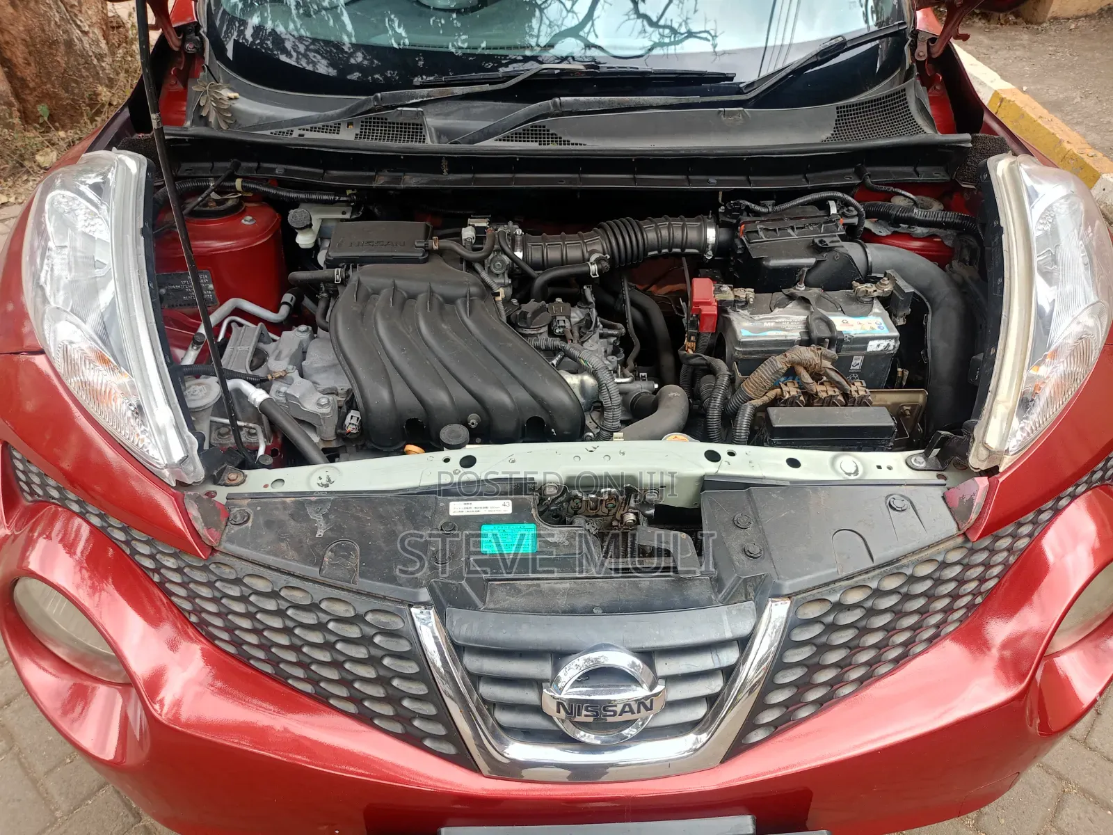 Nissan Juke 2012 Red