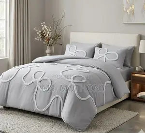 (6*6/6*7) Bow Dreams Soft Microfiber Duvet Cover Set