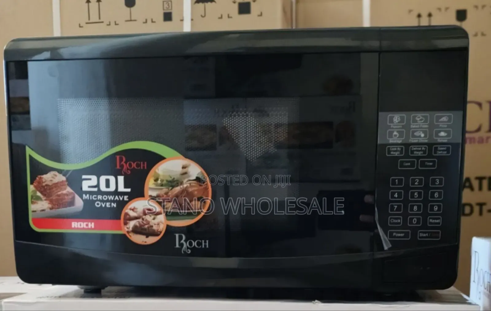 Roch Black Digital Microwave
