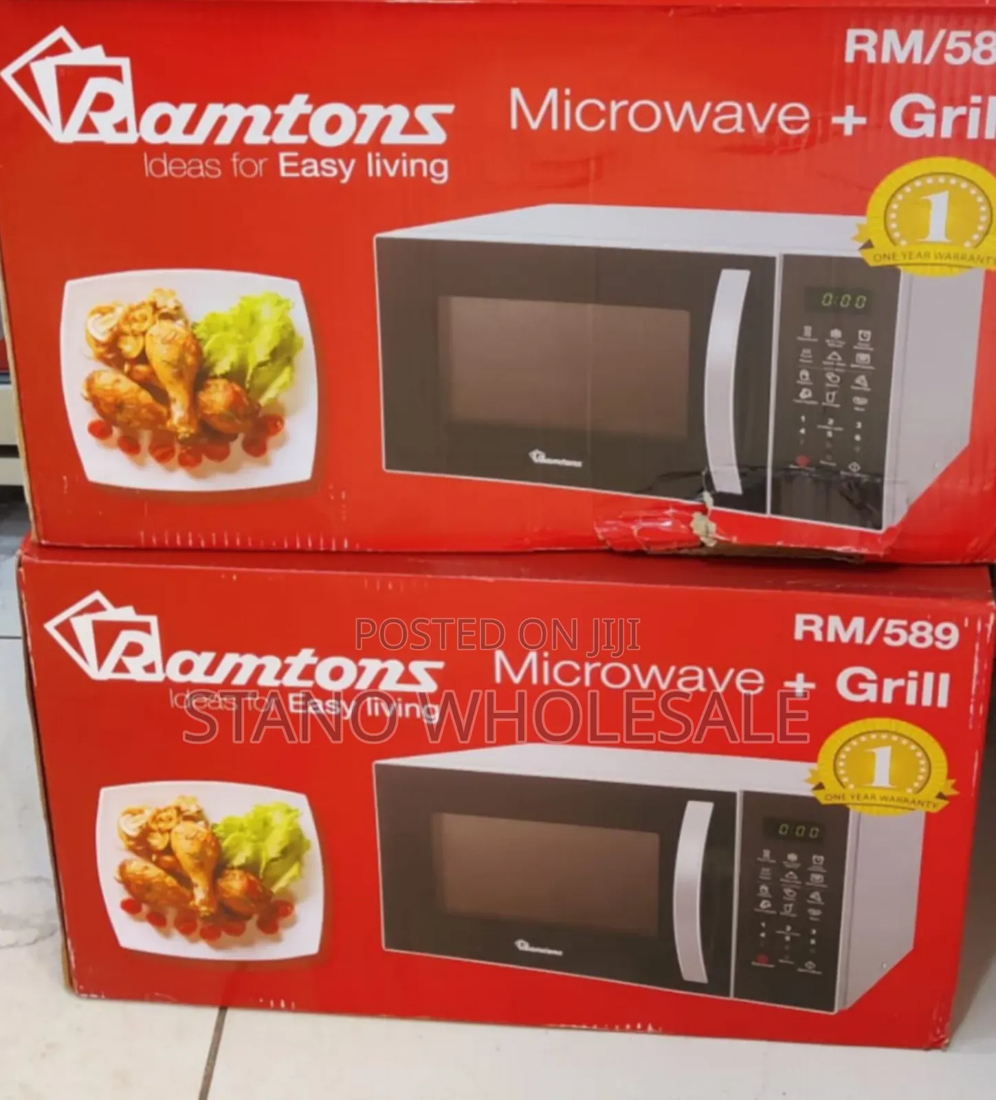 Ramtons Digital Microwave With Grill