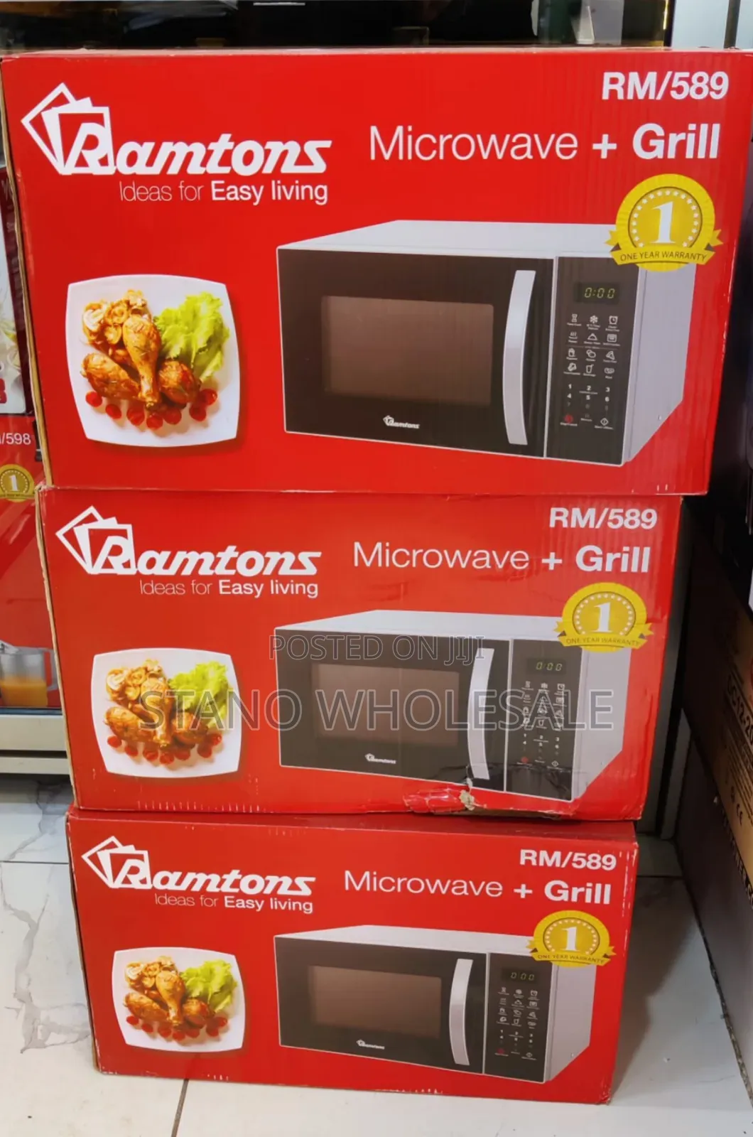 Ramtons Digital Microwave With Grill