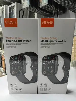 Vidvie SW1618 Wireless-Calling Smart Sports Watch 1.85-Inch Display.