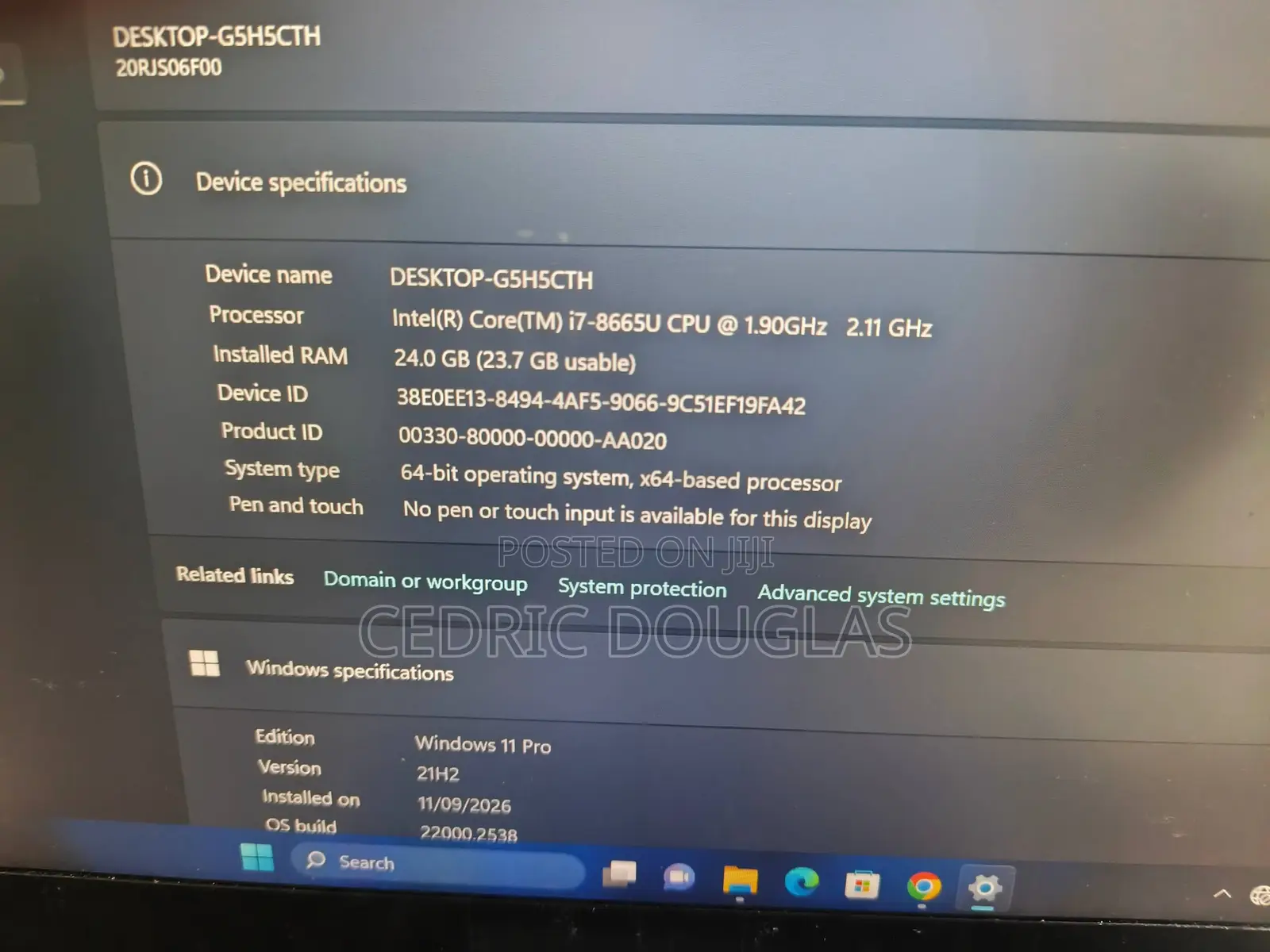 Laptop Lenovo ThinkPad P43s 24GB Intel Core i7 SSD 256GB