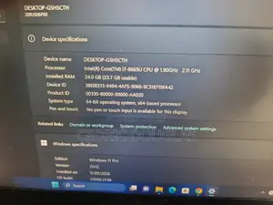 Laptop Lenovo ThinkPad P43s 24GB Intel Core i7 SSD 256GB
