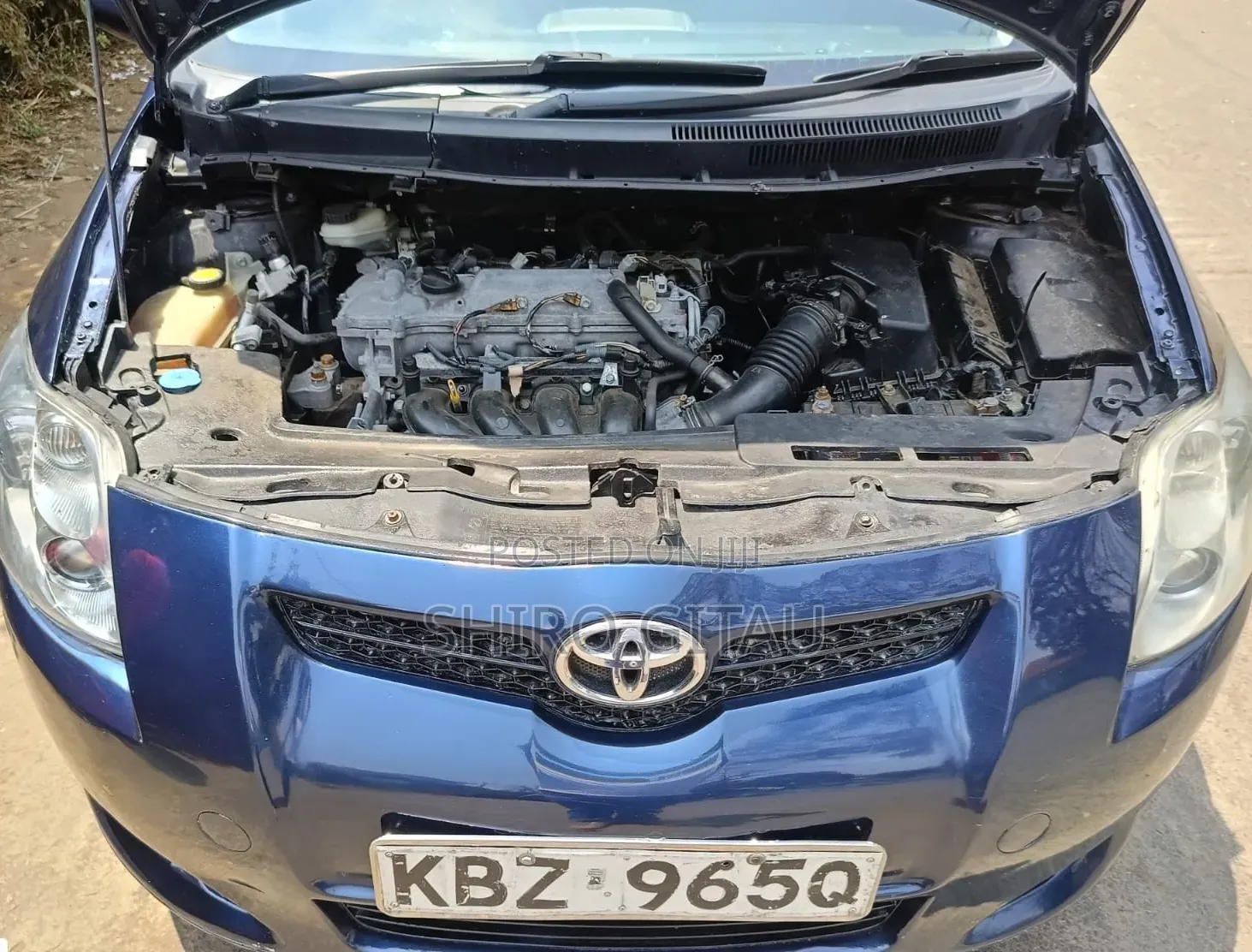 Toyota Auris 2008 Blue