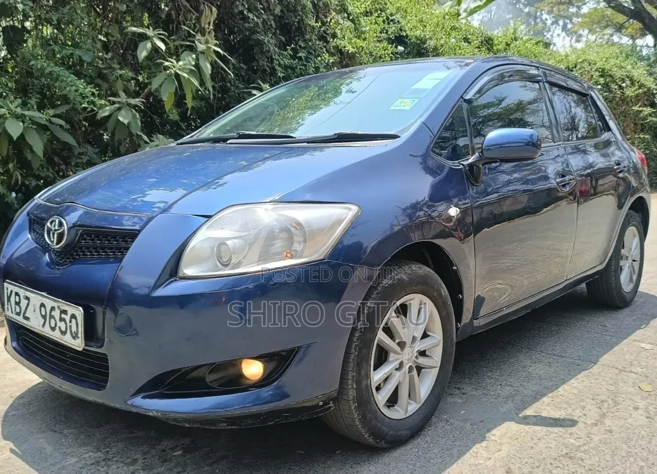 Toyota Auris 2008 Blue