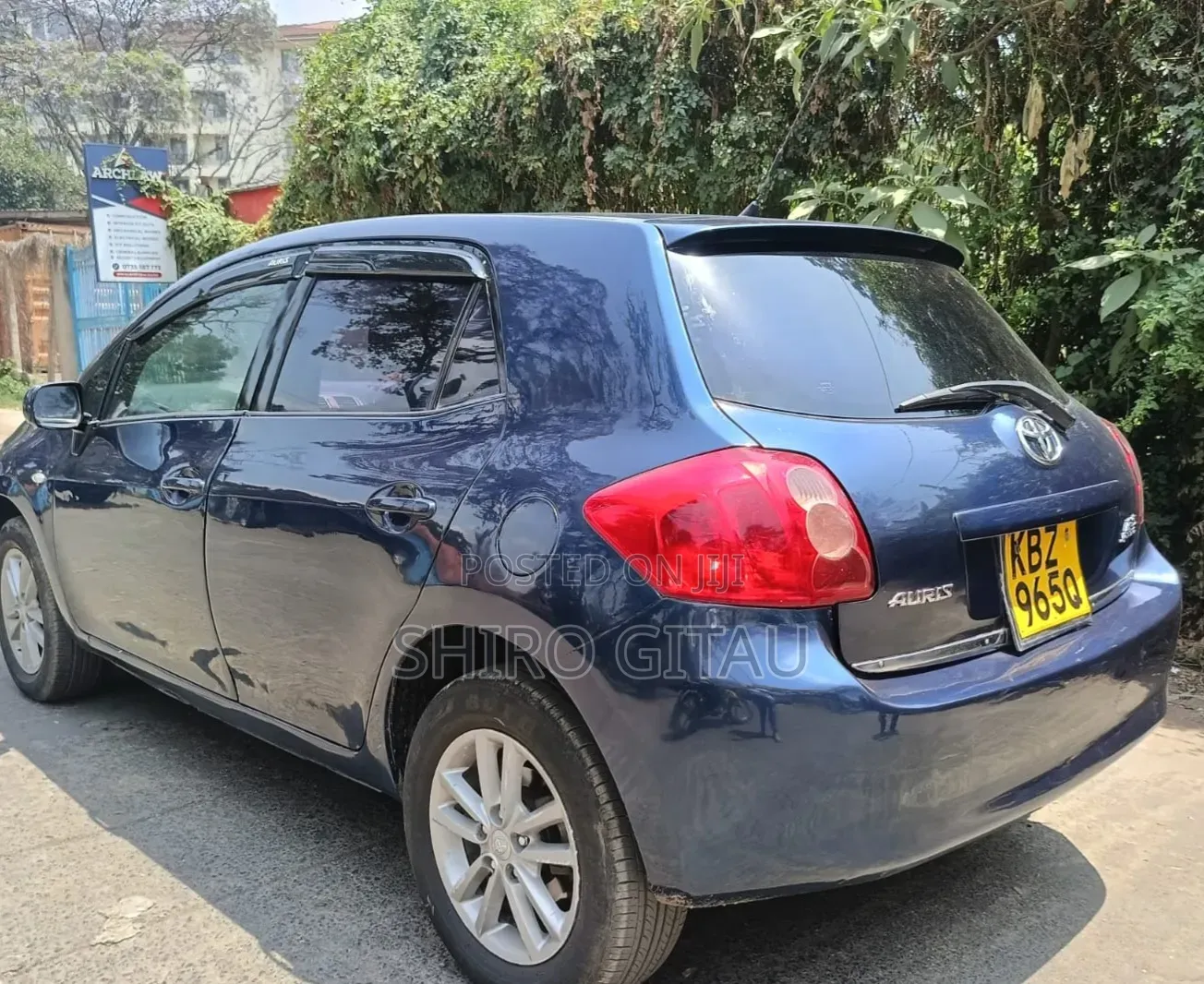 Toyota Auris 2008 Blue