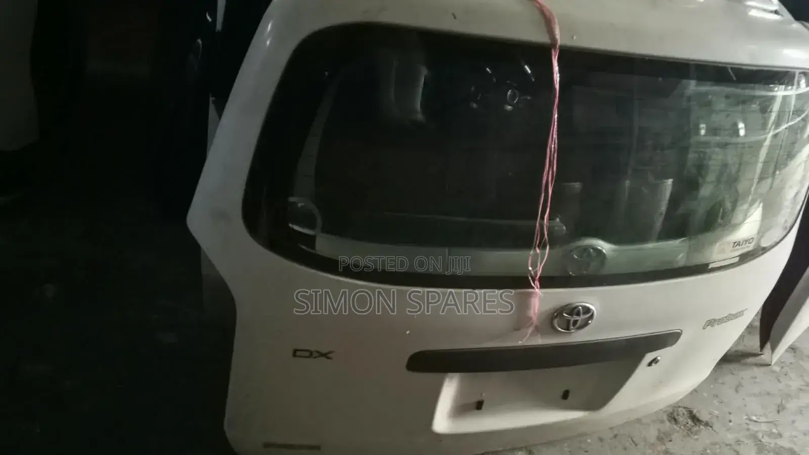 Toyota Probox Boot/Tail Gate