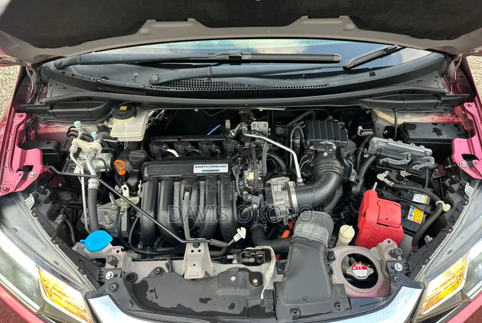 Honda Fit 2019 Red