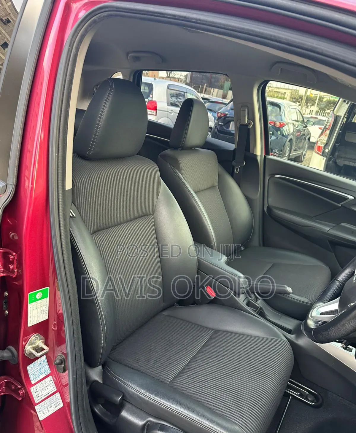 Honda Fit 2019 Red