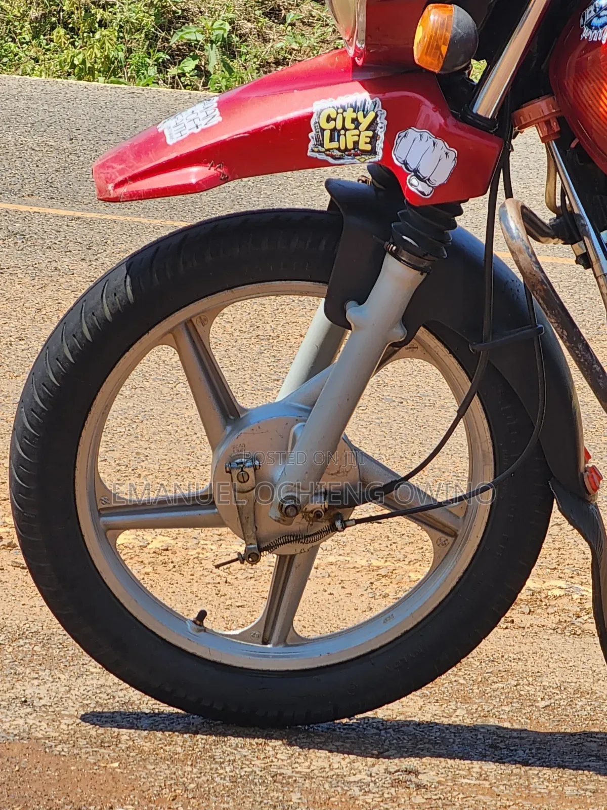 TVS Apache 180 RTR 2020 Red