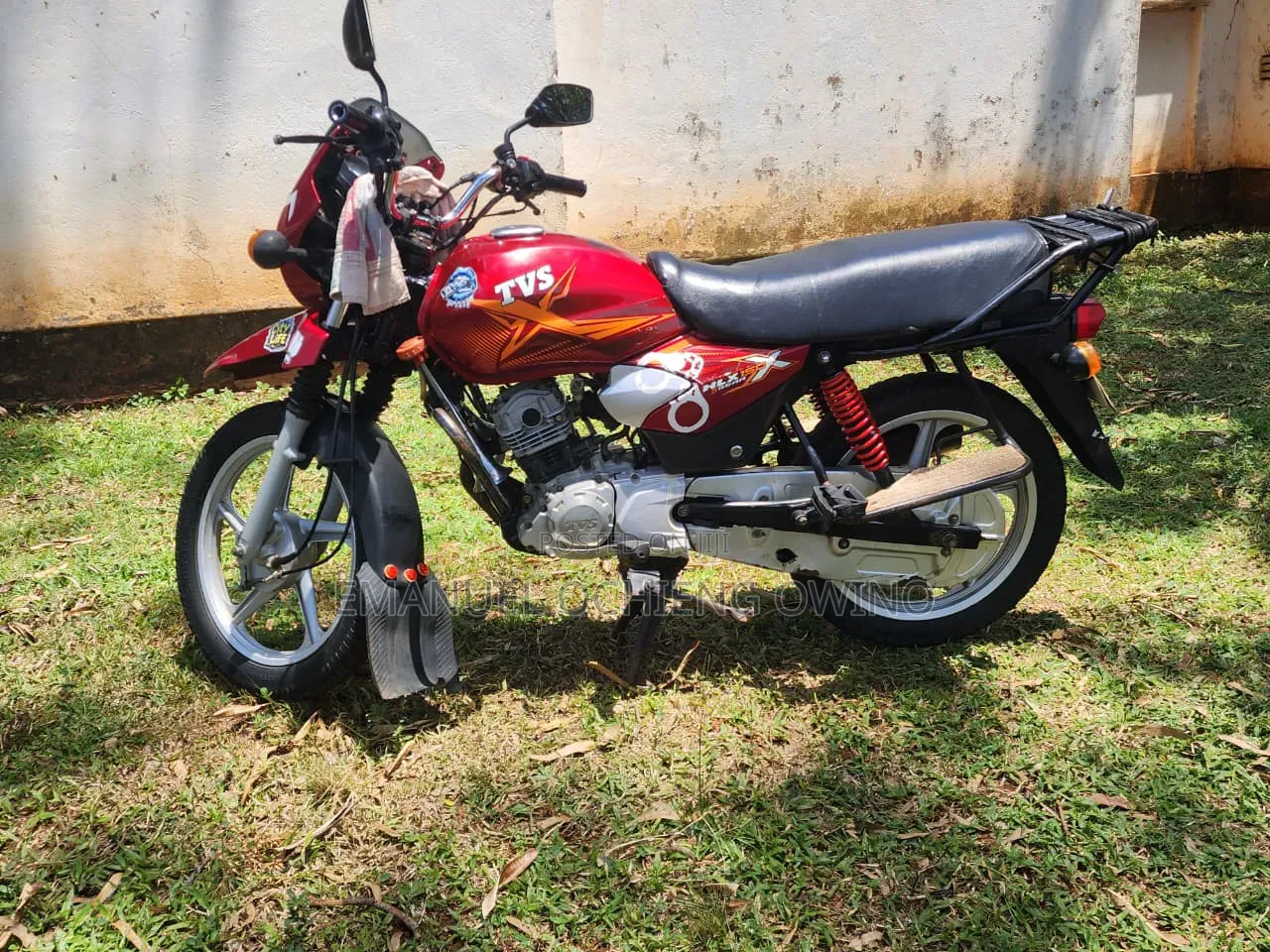 TVS Apache 180 RTR 2020 Red